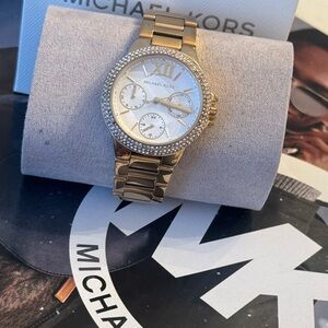 Michael Kors Gold and Silver Women's Watch
